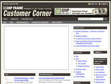 Tablet Screenshot of mygnpframe.com